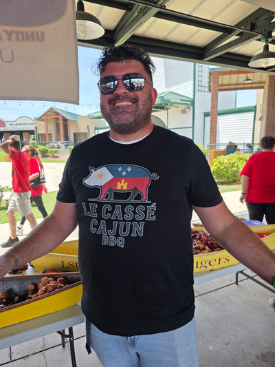 Cajun BBQ Pig T-Shirt — 