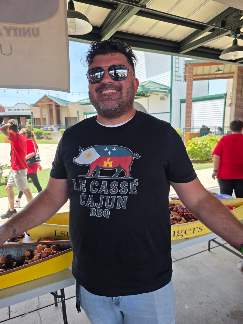 Cajun BBQ Pig T-Shirt — 