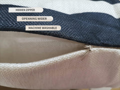 Black White Purple Halloween Pillow Covers 18X18 Inch Set of 4 Throw Pillows Hocus Pocus Sanderson Sisters Witches Brew Hat Trick or Treat for Couch, Halloween-A, Wanshengheibaibaozhentao