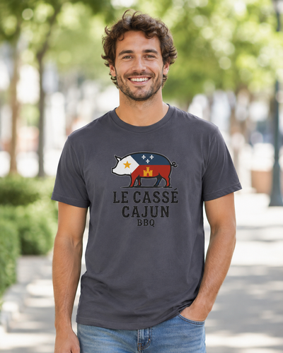 Cajun BBQ Pig T-Shirt — 