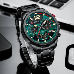 CURREN Men's Sport Quartz Chronograph Wristwatch