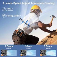 Personal Belt Clip Portable Fan