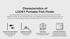 Portable Sonar Fish Finder