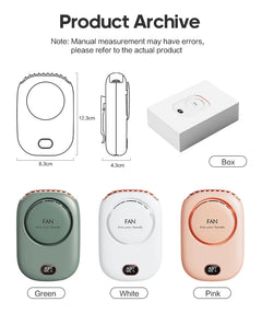 Portable Mini Cooling Waist Fans