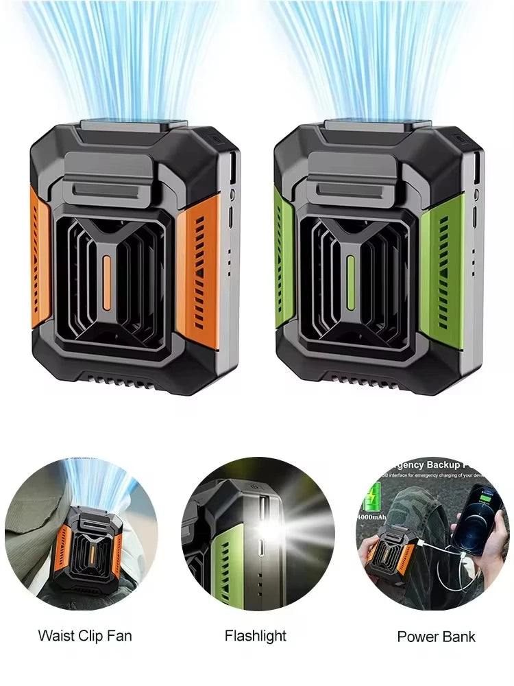 Personal Belt Clip Portable Fan