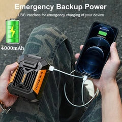 Personal Belt Clip Portable Fan