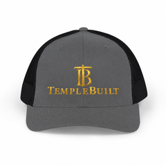 TempleBuilt Logo Snapback Trucker Cap