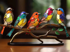 Bird Series Alloy Figurines