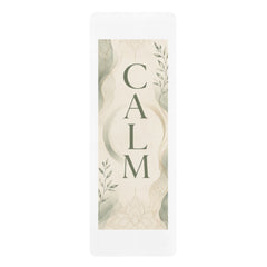 "CALM"  Botanical Rubber Yoga Mat — Non-Slip Eco-Friendly